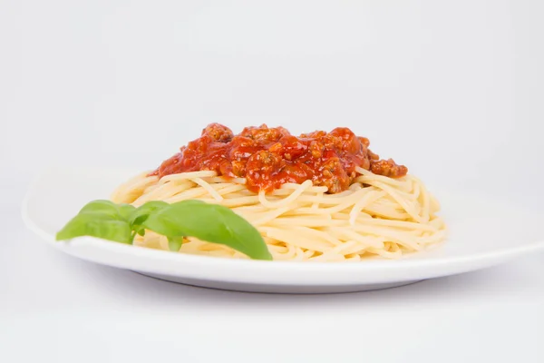 Bazı spagetti Bolonez — Stok fotoğraf