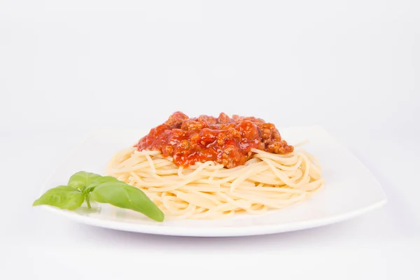 Alcuni spaghetti bolognese — Foto Stock