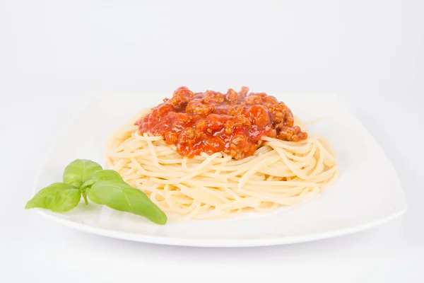 Alcuni spaghetti bolognese — Foto Stock