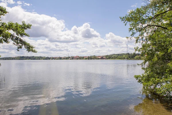 Lake Czos City Mragowo Mazury Region Poland — Stock Photo, Image