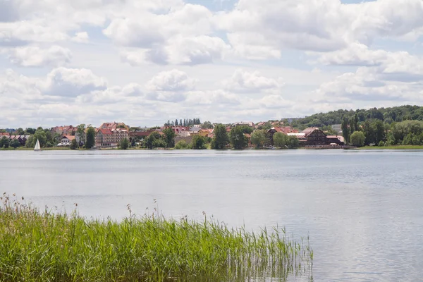 Lago Czos Ciudad Mragowo Región Mazury Polonia —  Fotos de Stock