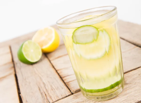 Lemoniadę Cytryny Limonki — Zdjęcie stockowe