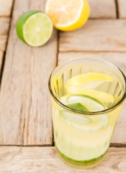 Lemoniadę Cytryny Limonki — Zdjęcie stockowe