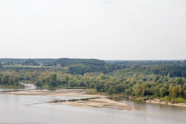 Vistula Nehri manzarası