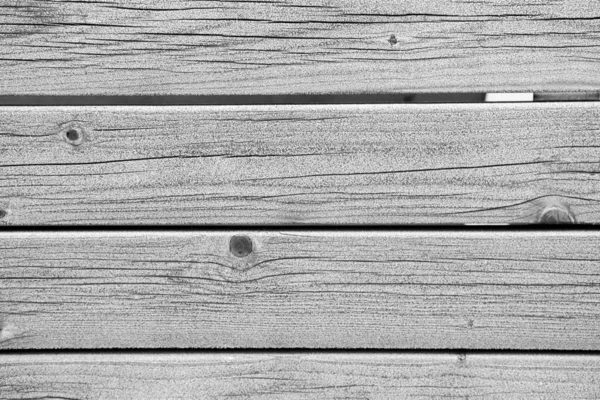 Frost Covered Wooden Planks Close Bench Winter — Stock Photo, Image