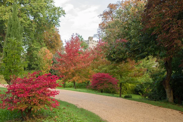 Jardins do Castelo de Arundel — Fotografia de Stock