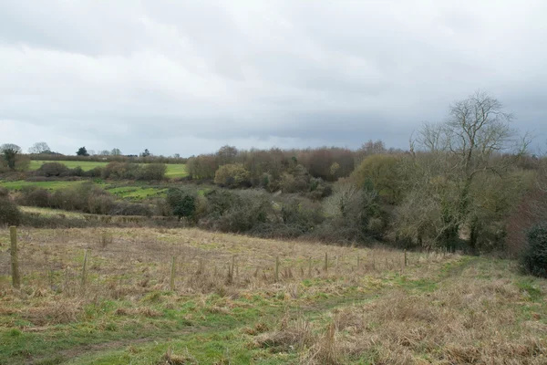 Engelska landsbygden — Stockfoto