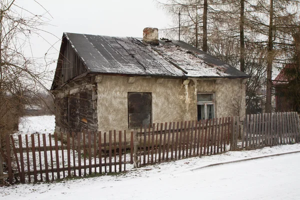 Stary Zrujnowany Dom — Zdjęcie stockowe
