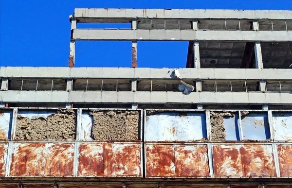 Planta industrial en ruinas — Foto de Stock