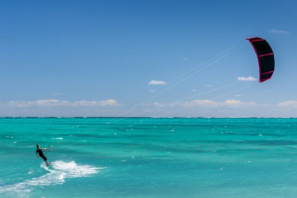 Kitesurfer. — Fotografia de Stock