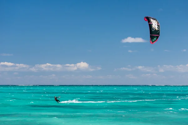 Kitesurfista — Foto de Stock