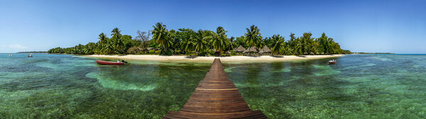 Вид на пристань
