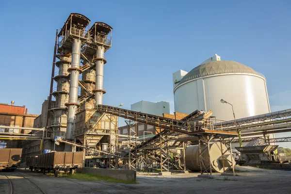 Velha refinaria de açúcar — Fotografia de Stock