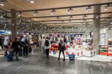 Oslo Gardermoen uluslararası Airp, Duty Free Shop iç