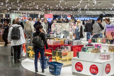 Oslo Gardermoen uluslararası Airp, Duty Free Shop iç