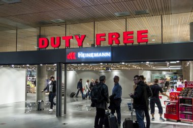 Oslo Gardermoen uluslararası Airp, Duty Free Shop iç