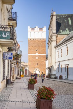 Sandomierz eski şehir.