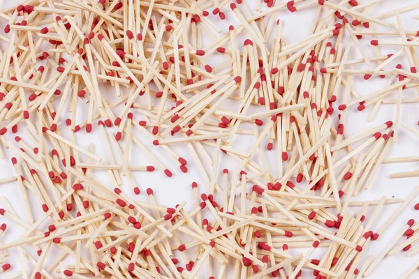 Red matches background — Stock Photo, Image