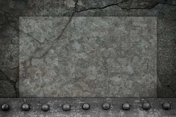 Dark concrete  plate — Stock Photo, Image