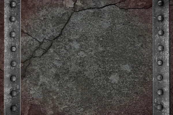 Dark concrete  plate — Stock Photo, Image