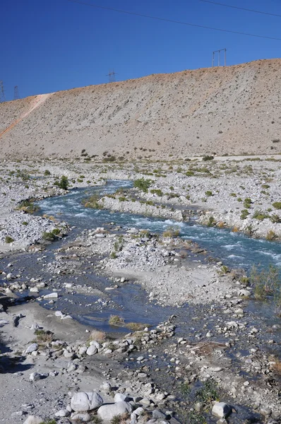 Flujo de agua en el cañón — Foto de Stock