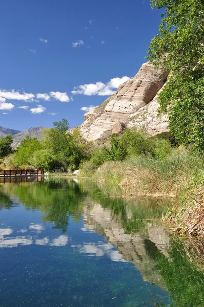 Φαράγγι whitewater λίμνη — Φωτογραφία Αρχείου