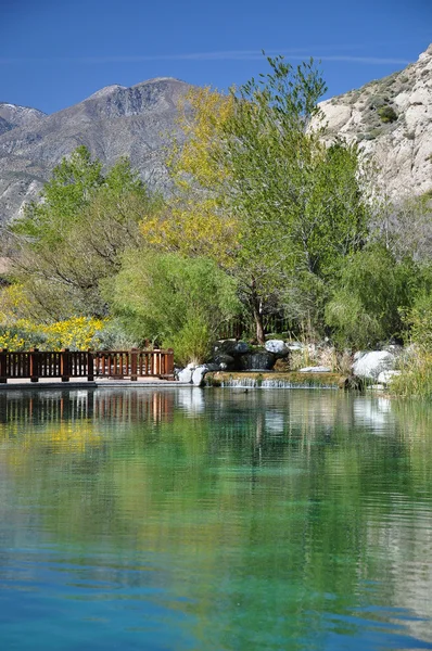 Estanque del cañón de aguas bravas — Foto de Stock