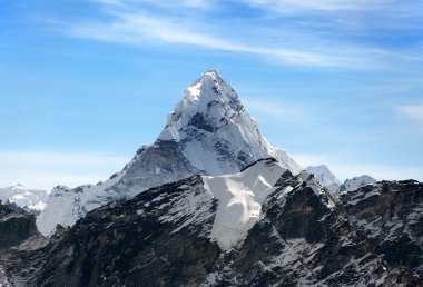 Ama dablam everest ana kampı giderken