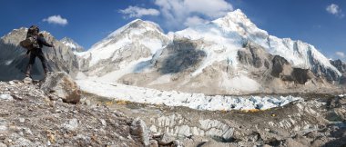 Everest Dağı turizm ile panoramik