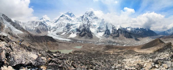 Vista panorámica del Monte Everest — Foto de Stock