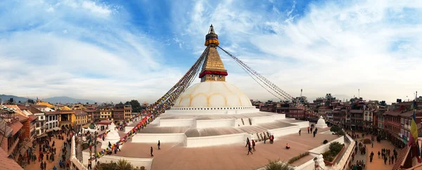 View of Bodhnath stupa — Stock Photo, Image