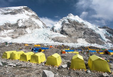 Everest Dağı kamp itibaren görüntülemek