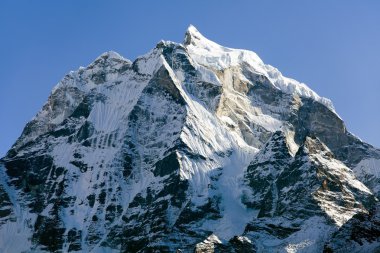 mount Kangtega görünümünü