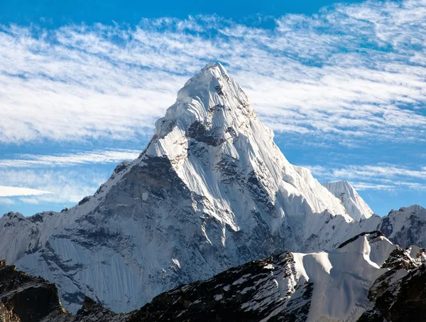 Görünümünü mount Ama Dablam Everest saha kampı giderken