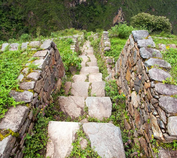 Choquequirao One Best Inca Ruins Peru Choquequirao Inca Trekking Trail — Stock Photo, Image