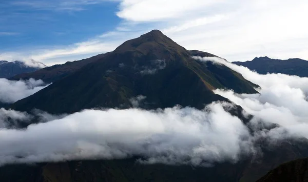 Vista Desde Sendero Choquequirao Área Cusco Área Machu Picchu Montañas — Foto de Stock