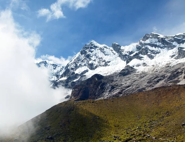 Salkantay Nebo Salcantay Trek Cestě Machu Picchu Oblast Cuzco Peru — Stock fotografie