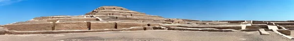 Pirâmide Nasca Nazca Sítio Arqueológico Chahuachi Deserto Nazca Peru Vista — Fotografia de Stock