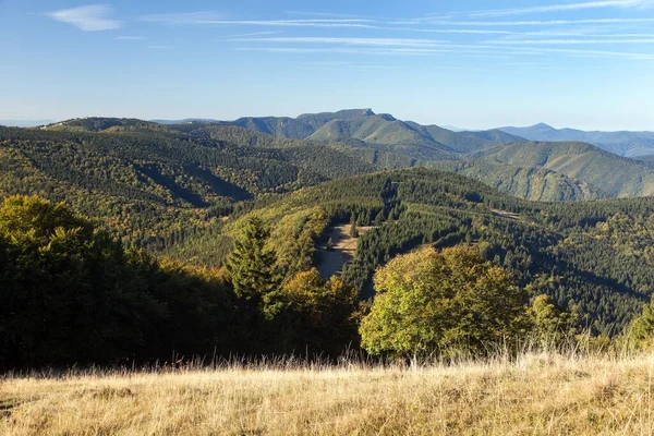 Mount Klak Pohled Hory Pohoří Lucanska Malá Fatra Slovenské Karpaty — Stock fotografie