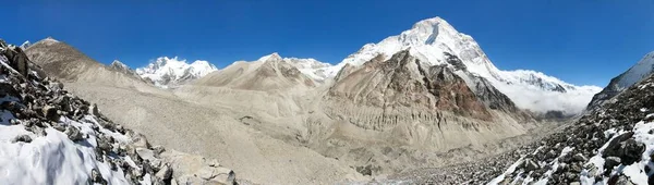 Hora Makalu Lhotse Everest Nepál Himalája Barun Údolí — Stock fotografie