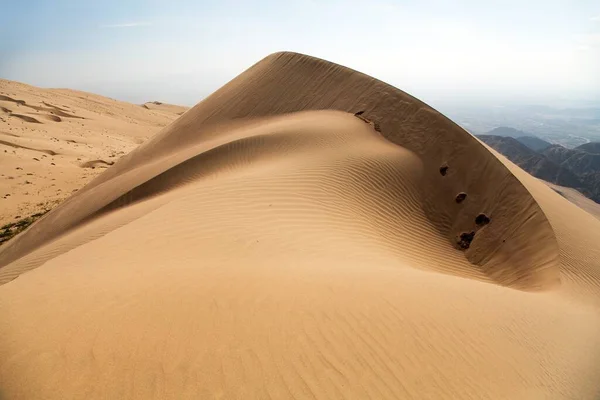 Duna Arena Cerro Blanco Una Las Dunas Más Altas Del — Foto de Stock