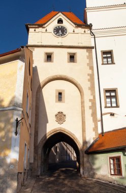 Jindrichuv Hradec Güney Bohemya 'da tarihi bir şehirdir. Tarihi şehir merkezine ve şehir binalarına giriş kapısı