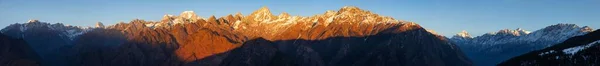 Vista Panorámica Del Monte Nanda Devi Uno Los Mejores Montes —  Fotos de Stock