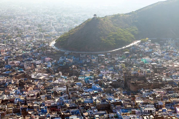 Bundi Stad Panorama Vacker Utsikt Rajasthan Indien — Stockfoto
