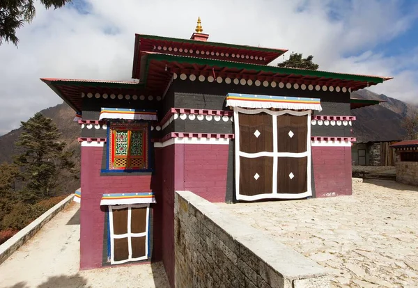 Tengboche Kloster Das Beste Kloster Khumbu Tal Wanderung Zum Everest — Stockfoto