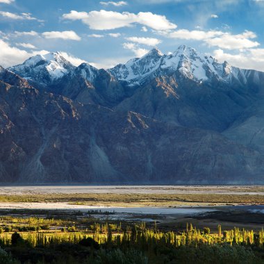 Nubra valley - Indian himalayas - Ladakh - Jammu and Kashmir - India clipart