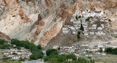 karsha gompa - Budist manastırda zanskar vadi