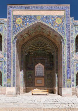Sher dor medressa - registan - Semerkant - Özbekistan