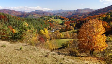 sonbahar strazov görünümünü mount strazovske vrchy