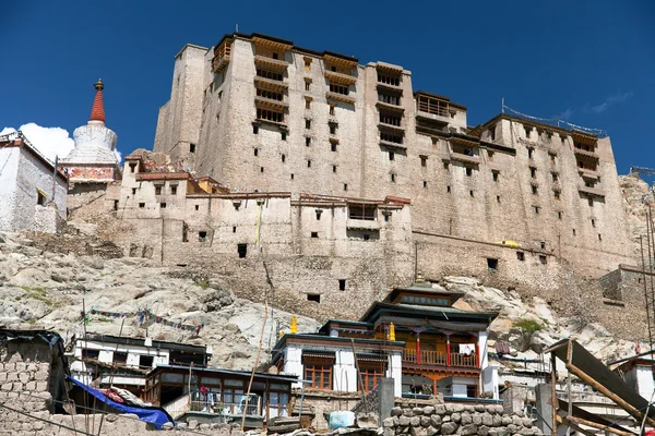 Leh palast - ladakh - jammu und kashmir - indien — Stockfoto